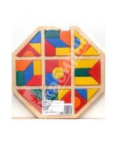 Картинка к книге Контур, мозаика - Развивающая деревянная игра "Восьмиугольник" (D157)