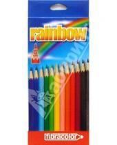 Картинка к книге Fibracolor - Карандаши 12 цветов Rainbow fibracolor (0951)