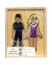 Картинка к книге Коробки - D196 Мальчик и девочка в коробке