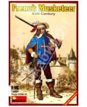 Картинка к книге Сборная фигура рыцаря (1:16) - 16009 Французский мушкетер XVII века
