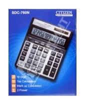 Картинка к книге Citizen - Калькулятор настольный Citizen 16-разрядный (SDC-760)