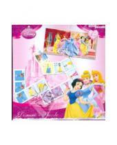 Картинка к книге Степ Пазл - Домино+Puzzle (80105) Принцессы