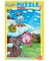 Картинка к книге Пазлы-35 maxi (планшетные) - Пазл-35-maxi Смешарики. В горах (4344)