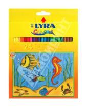 Картинка к книге LYRA - Карандаши 24 цвета Colors (рыбы) (2111240)