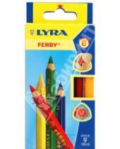 Картинка к книге LYRA - Карандаши 6 цветов (лакированные) Ferby (3621060)