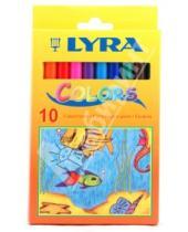 Картинка к книге LYRA - Фломастеры 10 цветов Colors (6471100/1530К10)