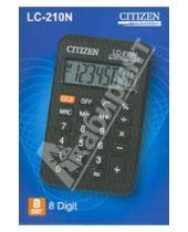 Картинка к книге Citizen - Калькулятор карманный CITIZEN 8-разрядный (LC-210(III))