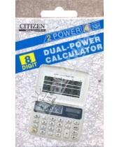 Картинка к книге Citizen - Калькулятор карманный CITIZEN 8 разрядный (FS-50 WH)