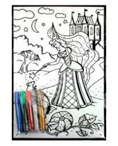 Картинка к книге Бархатные раскраски (гелевые краски) - Бархатные раскраски. Фея (1637)