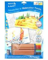 Картинка к книге Раскрашивание карандашами (цветные) - Набор для раскрашивания "Поле" (PBN INTRO2)