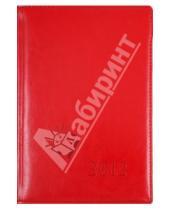 Картинка к книге Listoff - Ежедневник датированный на 2012 год, 176 листов А5 "Красный" (1285)