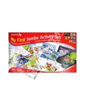 Картинка к книге Раскрашивание карандашами (цветные) - Набор для раскрашивания "My First Jumbo Activity Set" (PPNFJS1)