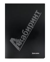 Картинка к книге Brauberg - Папка с пластиковым скоросшивателем, черная (222645)