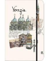 Картинка к книге City Journal - Книга для записи линованная на резинке "Венеция" (60444)