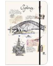 Картинка к книге City Journal - Книга для записи линованная на резинке "Сидней" (60572)