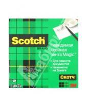 Картинка к книге Scotch - Лента клейкая 19мм х 33 м "Magic" (223056)