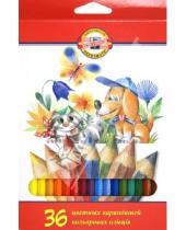 Картинка к книге Цветные карандаши более 20 цветов - Карандаши цветные, 36 цветов (3585)