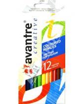 Картинка к книге AVANTRE - Карандаши цветные шестигранные "Avantre Creative" 12 цветов (AV-PNC06)