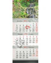 Картинка к книге Календари - Квартальный календарь малый "Водопад" 2013 год (27416)