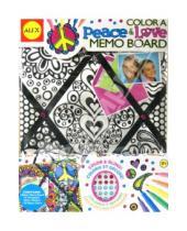 Картинка к книге ALEX - Укрась планшет для открыток "Мир и Любовь" (108C)