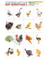 Картинка к книге Разрезные карточки - Мир животных-2. Комплект разрезных карточек