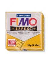 Картинка к книге Полимерная запекаемая глина - FIMO Effect полимерная глина, 56 гр., цвет золотой блеск (8020-112)