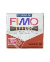 Картинка к книге Полимерная запекаемая глина - FIMO Effect полимерная глина, 56 гр., цвет медь металлик (8020-27)