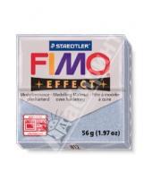 Картинка к книге Полимерная запекаемая глина - FIMO Effect полимерная глина, 56 гр., цвет серебро блеск (8020-812)