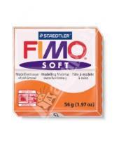 Картинка к книге Полимерная запекаемая глина - FIMO Soft полимерная глина, 56 гр., цвет мандарин (8020-42)
