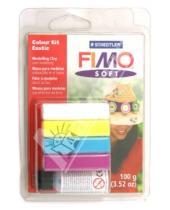 Картинка к книге Полимерная запекаемая глина - FIMO Soft. Комплект полимерной глины для создания украшения "Экзотика" (8025 04)