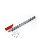 Картинка к книге Ручки капиллярные - Капиллярная ручка "Triplus Liner" 0,3 мм, цвет красный (334-2)