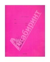 Картинка к книге Премьера - Тетрадь 18 листов, клетка "One color", розовый (30200)