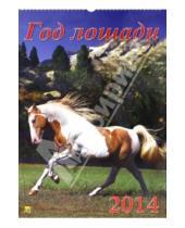 Картинка к книге Календарь настенный 350х500 - Календарь на 2014 год "Год лошади" (12408)