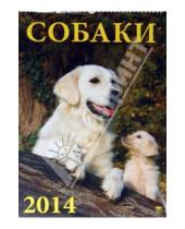 Картинка к книге Календарь настенный 350х500 - Календарь на 2014 год "Собаки" (12418)