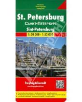 Картинка к книге Freytag & Berndt - St. Petersburg. 1:200 - 1:53 000