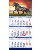 Картинка к книге Календари - Квартальный календарь на 2014 год "Символ года. Лошадь" (31384)