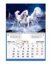 Картинка к книге Календари - Календарь 2014 "Символ года. Лошади и стихии" (ККОС1401)