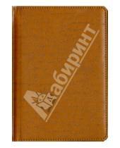 Картинка к книге Ежедневник с датами - Ежедневник полудатированный "Страус", А5, светло коричневый (29954)