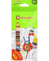 Картинка к книге Baramba - Пластилин 10 цветов 14гр + раскраска (B26010)
