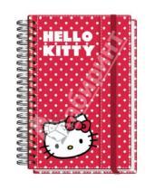 Картинка к книге Премьера - Записная книжка, А6, 100 листов "Hello Kitty" (48440-С55-HK/MR)