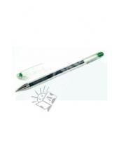 Картинка к книге CROWN - Ручка гелевая зеленая (HJR-500B)