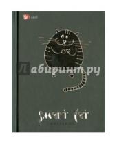 Картинка к книге Эксмо-Канц - Книга для записей "Умный кот" (А6, 80 листов) (КЗЛ6801399)