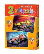 Картинка к книге Castorland - Puzzle "Гоночные автомобили" 2 в 1 (B-021123)