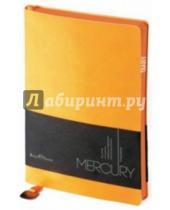 Картинка к книге Bruno Visconti - Ежедневник недатированный "Mercury" (А5, оранжевый) (3-435/01)