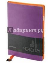 Картинка к книге Bruno Visconti - Ежедневник недатированный "Mercury" (А5, фиолетовый) (3-435/02)