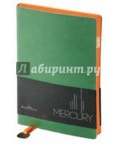 Картинка к книге Bruno Visconti - Ежедневник недатированный "Mercury" (А5, зеленый) (3-435/03)