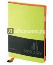 Картинка к книге Bruno Visconti - Ежедневник недатированный "Mercury" (А5, салатовый) (3-435/07)