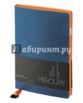 Картинка к книге Bruno Visconti - Ежедневник недатированный "Mercury" (А5, темно-синий) (3-435/08)