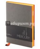 Картинка к книге Bruno Visconti - Ежедневник недатированный "Mercury" (А5, серый) (3-435/11)
