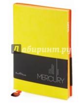 Картинка к книге Bruno Visconti - Ежедневник недатированный "Mercury" (А5, желтый) (3-435/12)